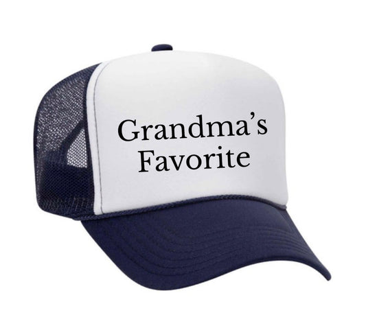Grandma’s Favorite Trucker Hat