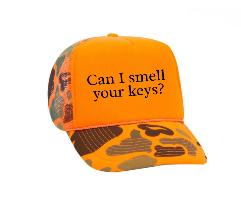 Can I Smell Your Keys? Trucker Hat