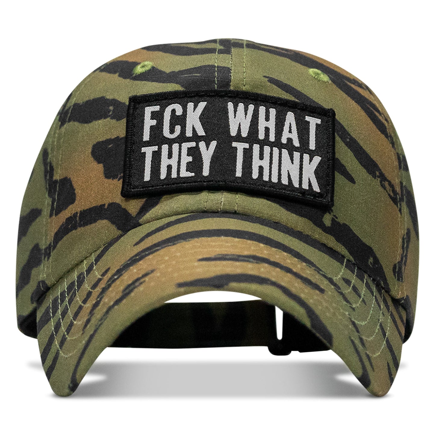 Fck What They Think Patch Tactical Ripstop Mesh Snapback Hat