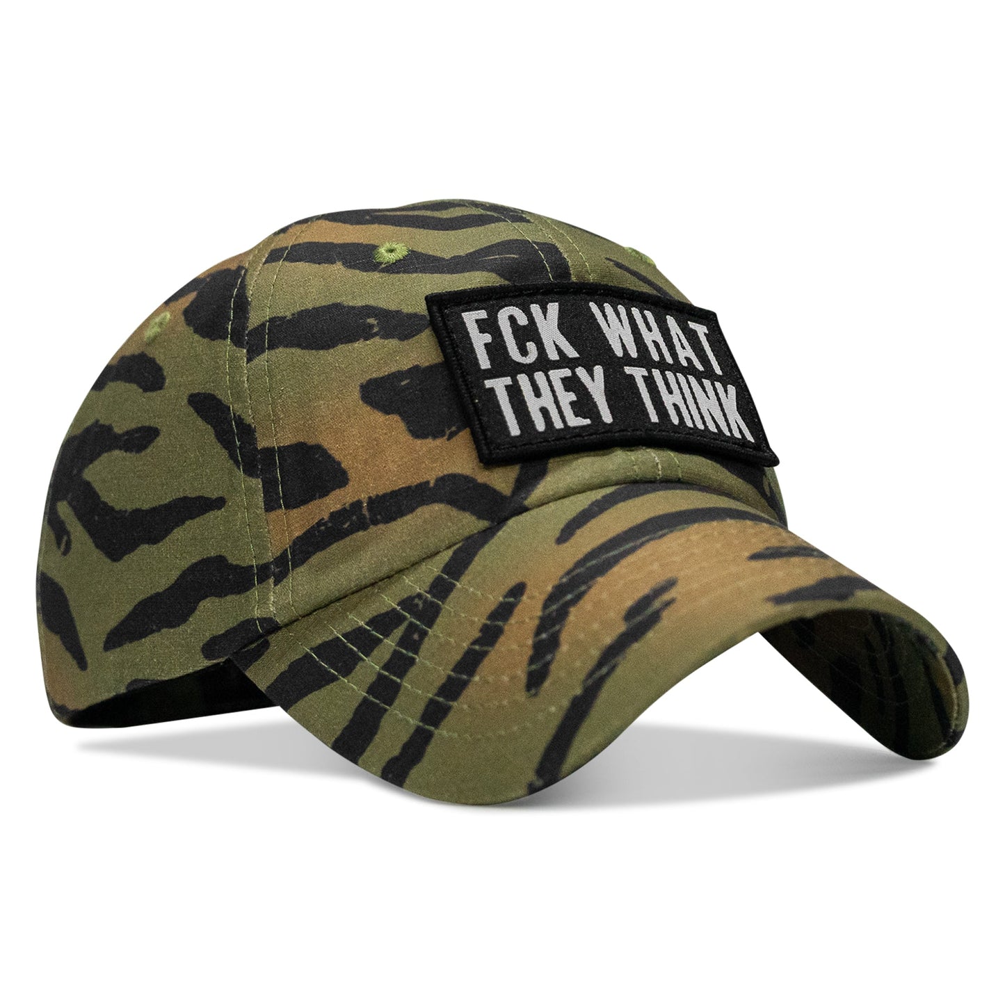 Fck What They Think Patch Tactical Ripstop Mesh Snapback Hat