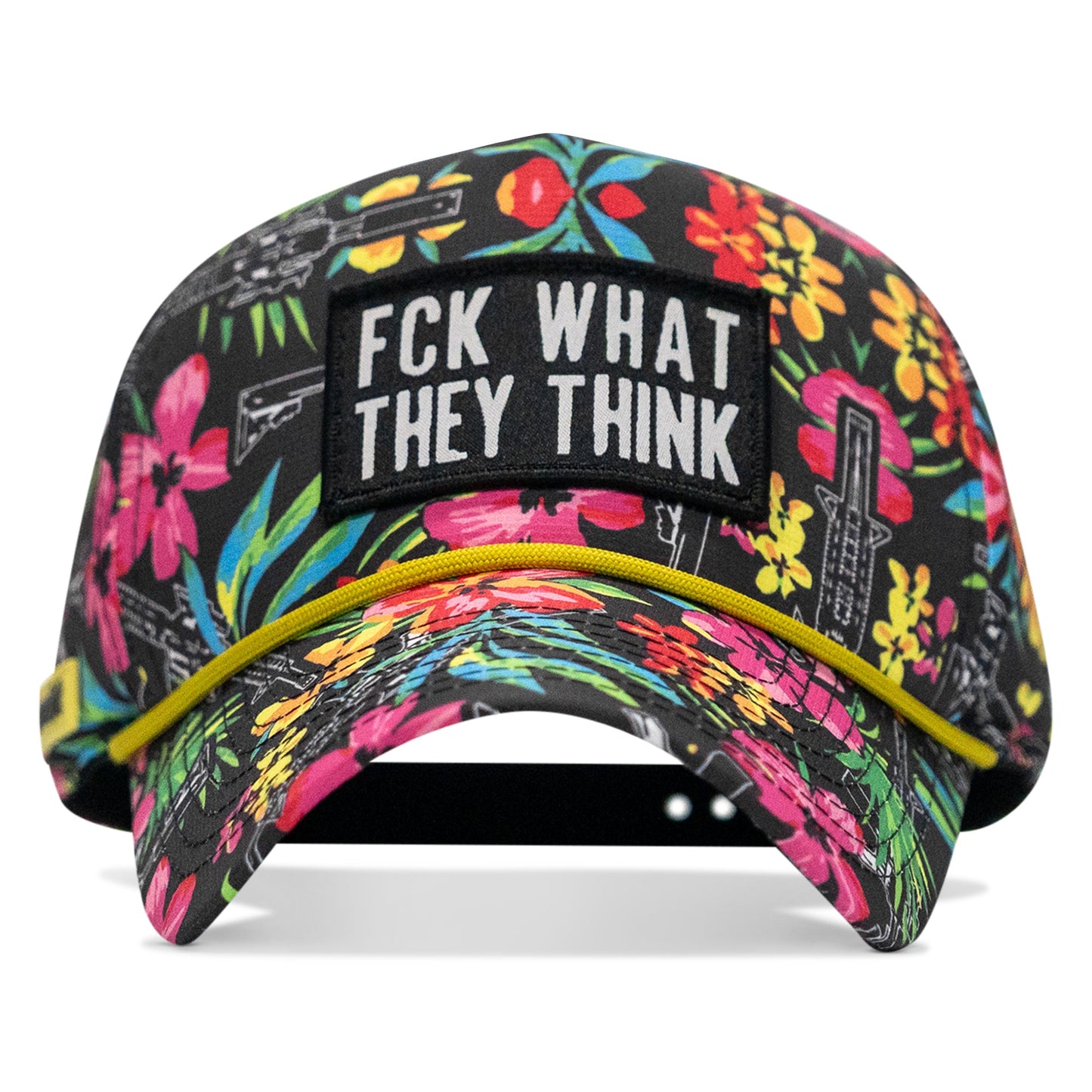 Fck What They Think Patch Weekender Snapback