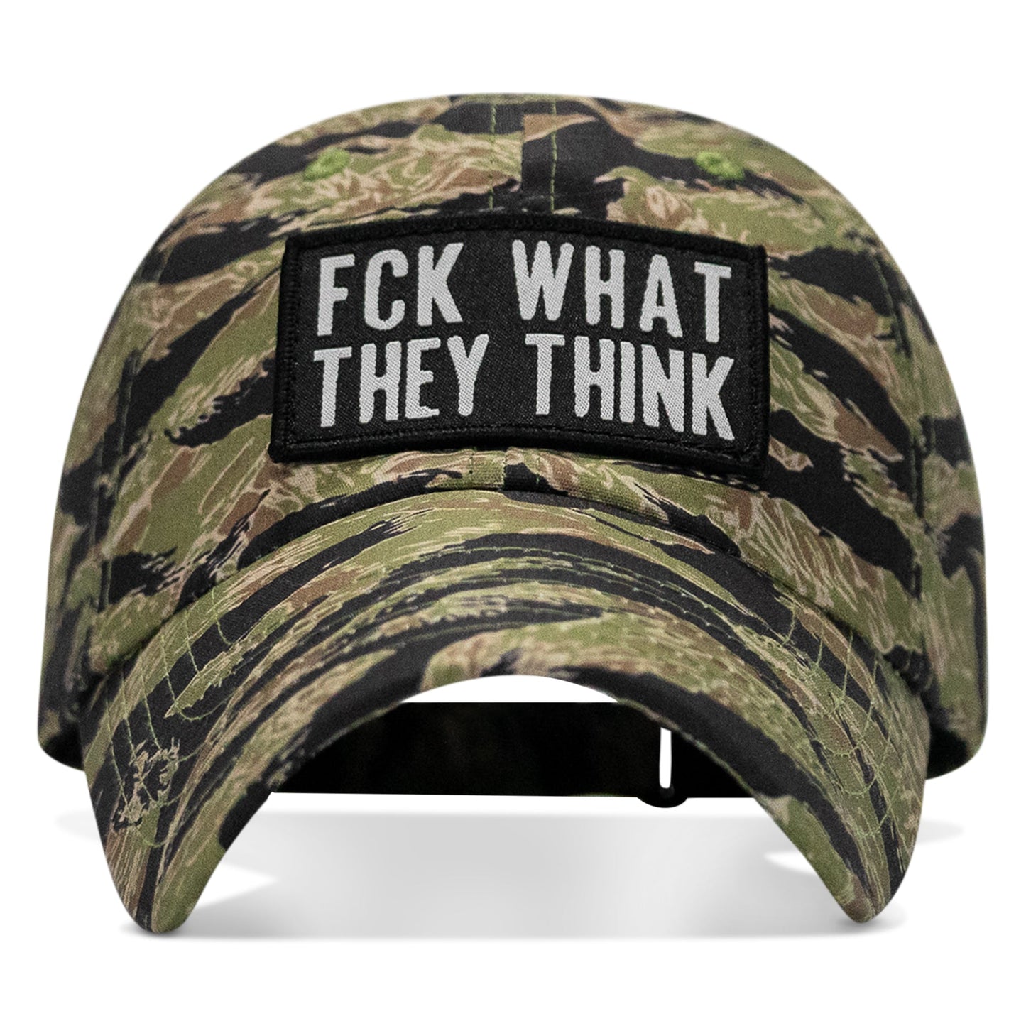 Fck What They Think Patch Tactical Ripstop Mesh Snapback Hat