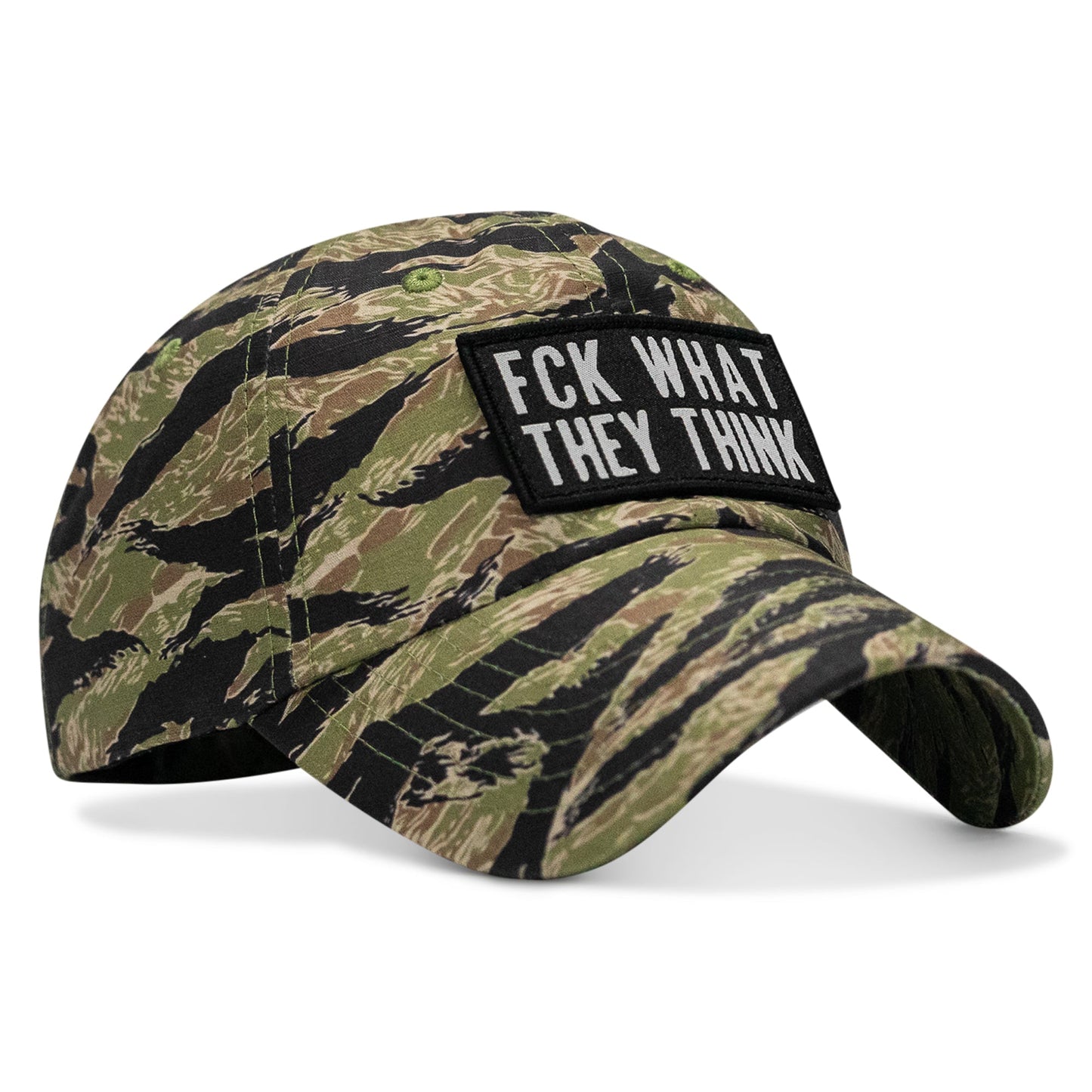 Fck What They Think Patch Tactical Ripstop Mesh Snapback Hat