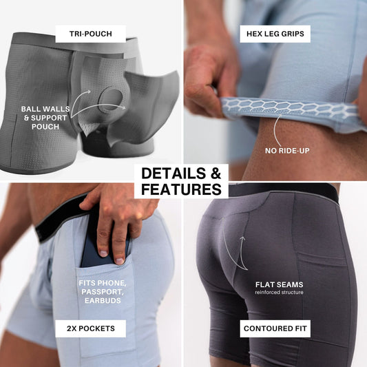 SVBPIMA TRI-POUCH™ BOXERS - PIMA COTTON