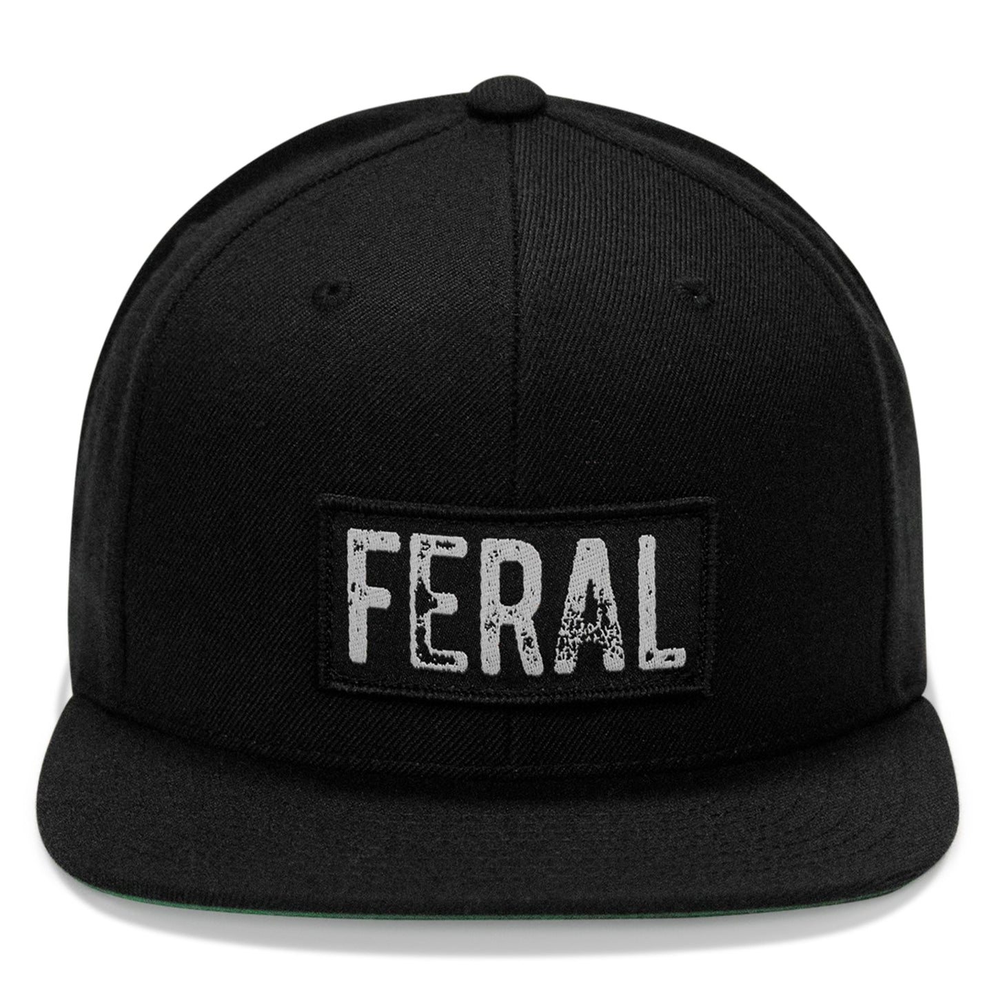 Feral Patch Flatbill Snapback Hat