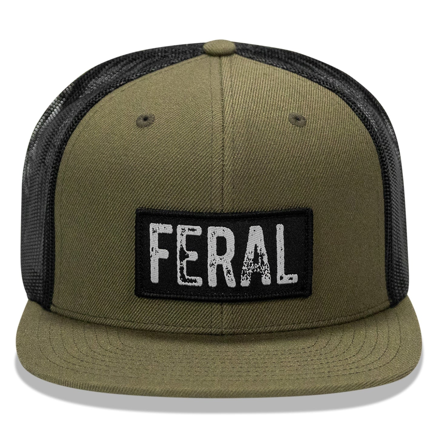 Feral Patch Flatbill Snapback Hat