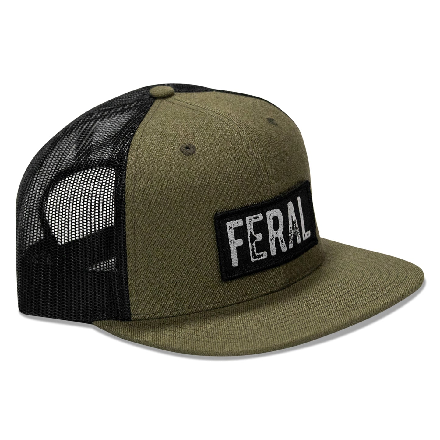 Feral Patch Flatbill Snapback Hat