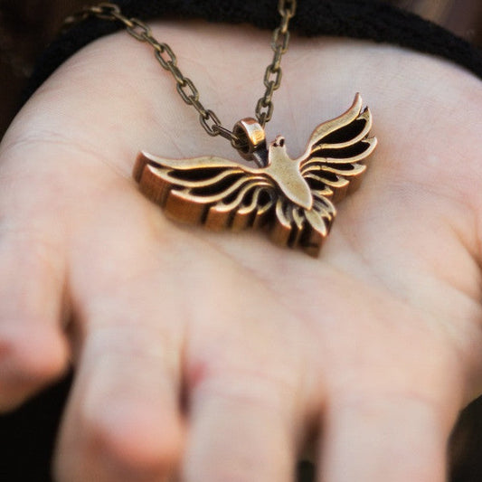 FREEDOM Soaring Eagle Necklace - Bronze