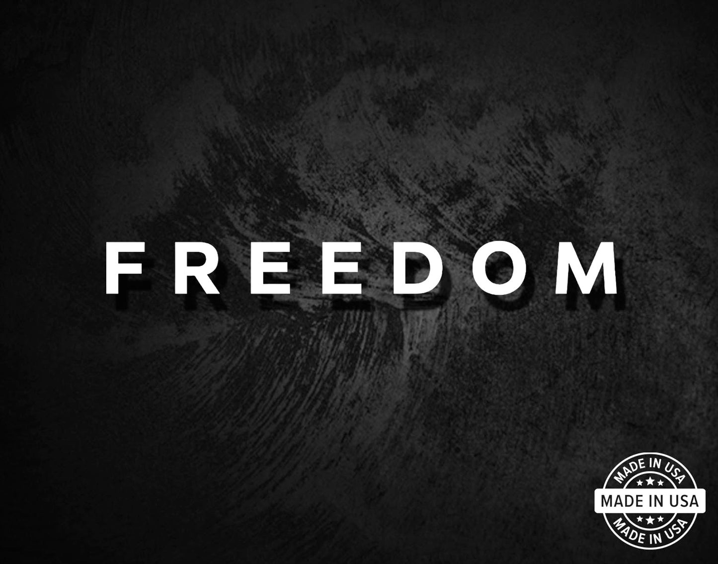 FREEDOM - Charlie Kirk, Turning Point USA Decal