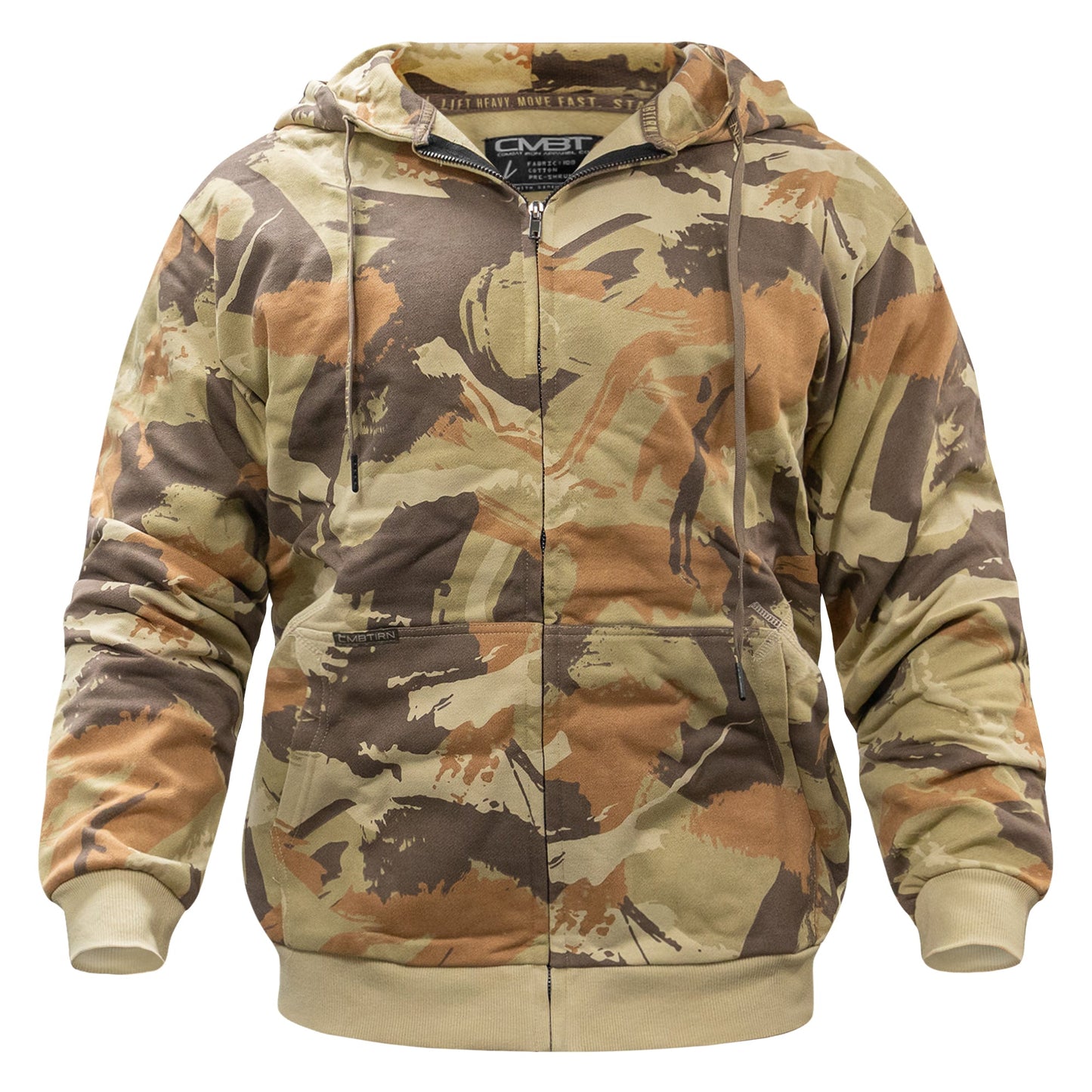 Men's Fleece Lined Zip Up Hoodie