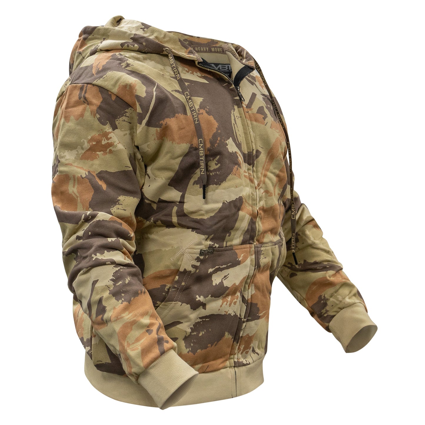 Men's Fleece Lined Zip Up Hoodie