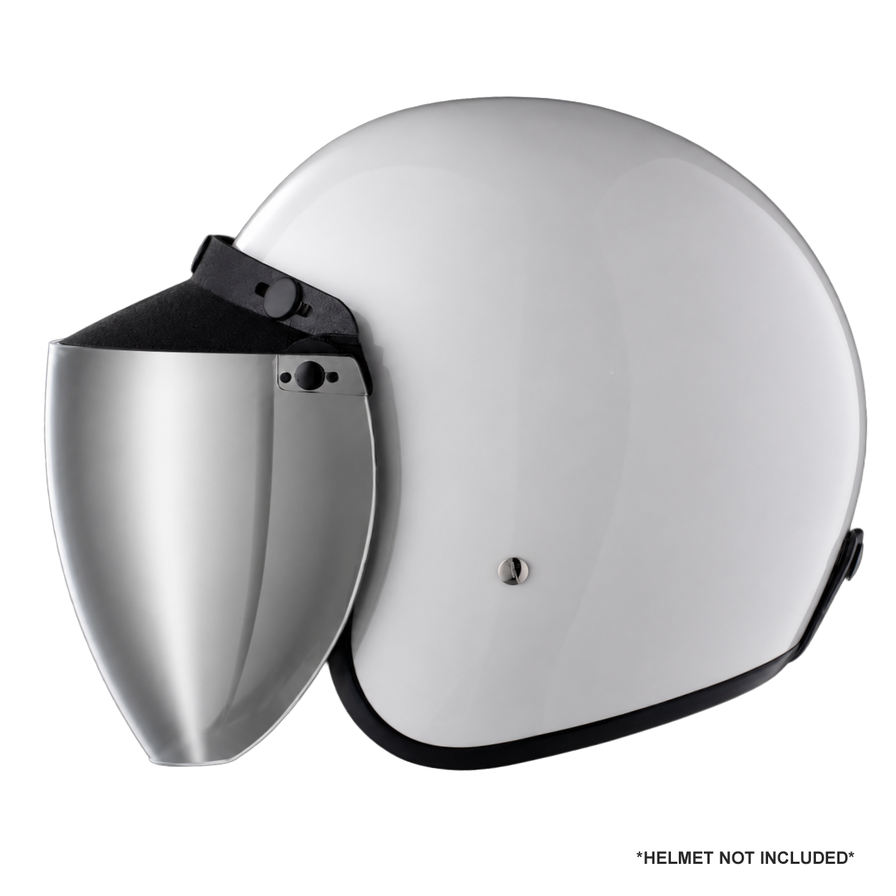 Flip Up Visor- Mirror