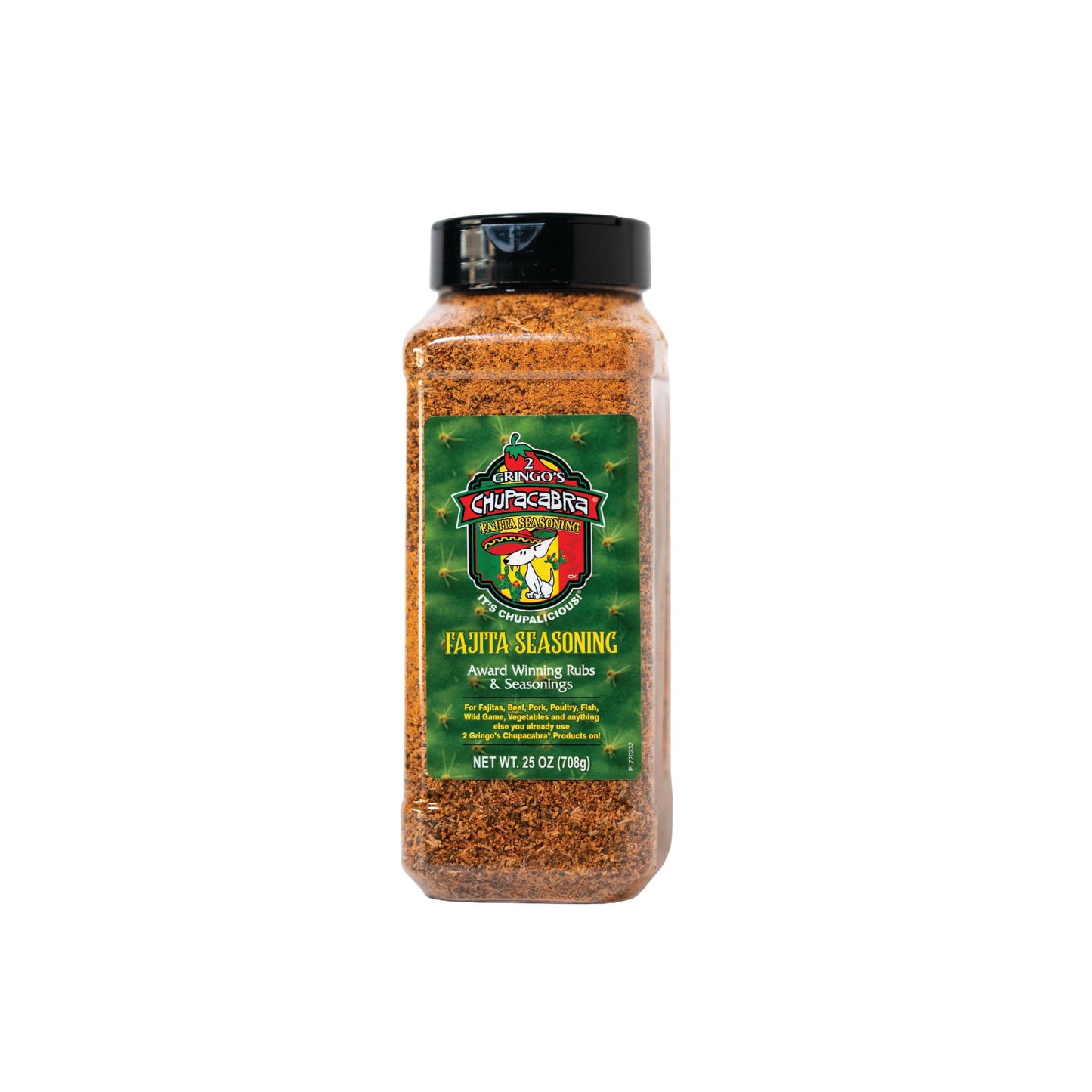 2 GRINGOS CHUPACABRA® FAJITA SEASONING