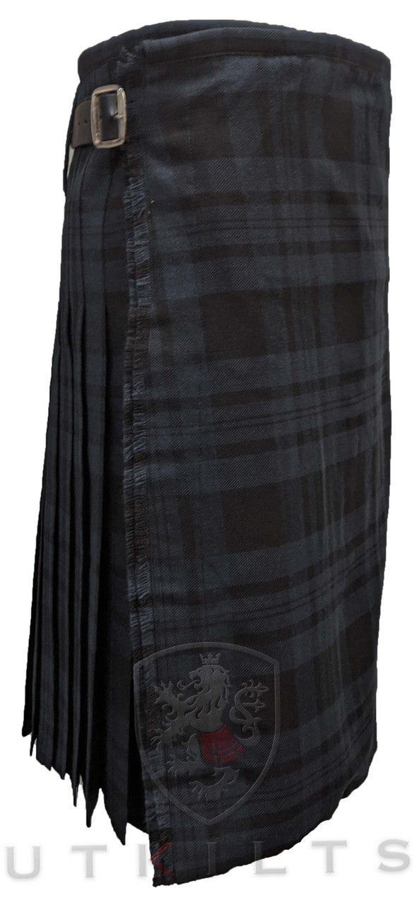 Traditional Kilt – Standard Wool, Black Isle