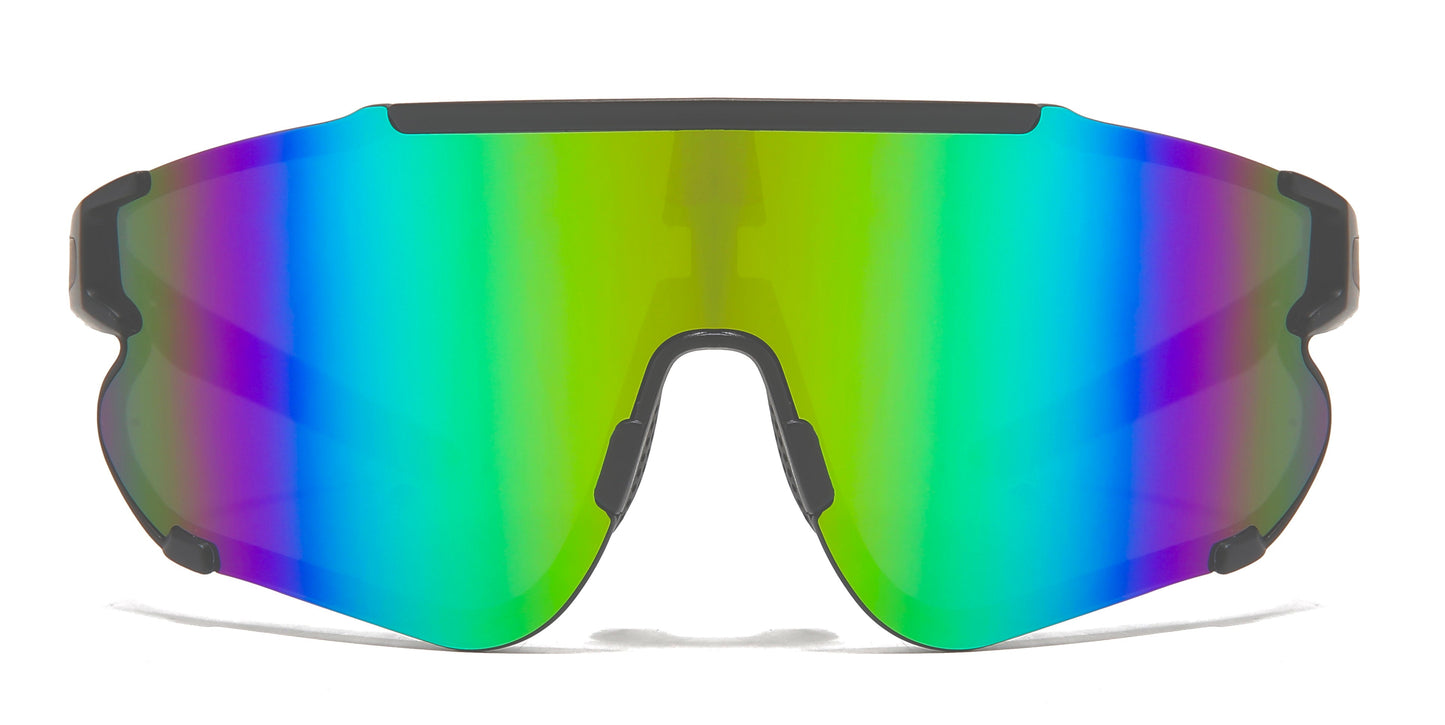 Z87+ HiViz Matte black Green Revo