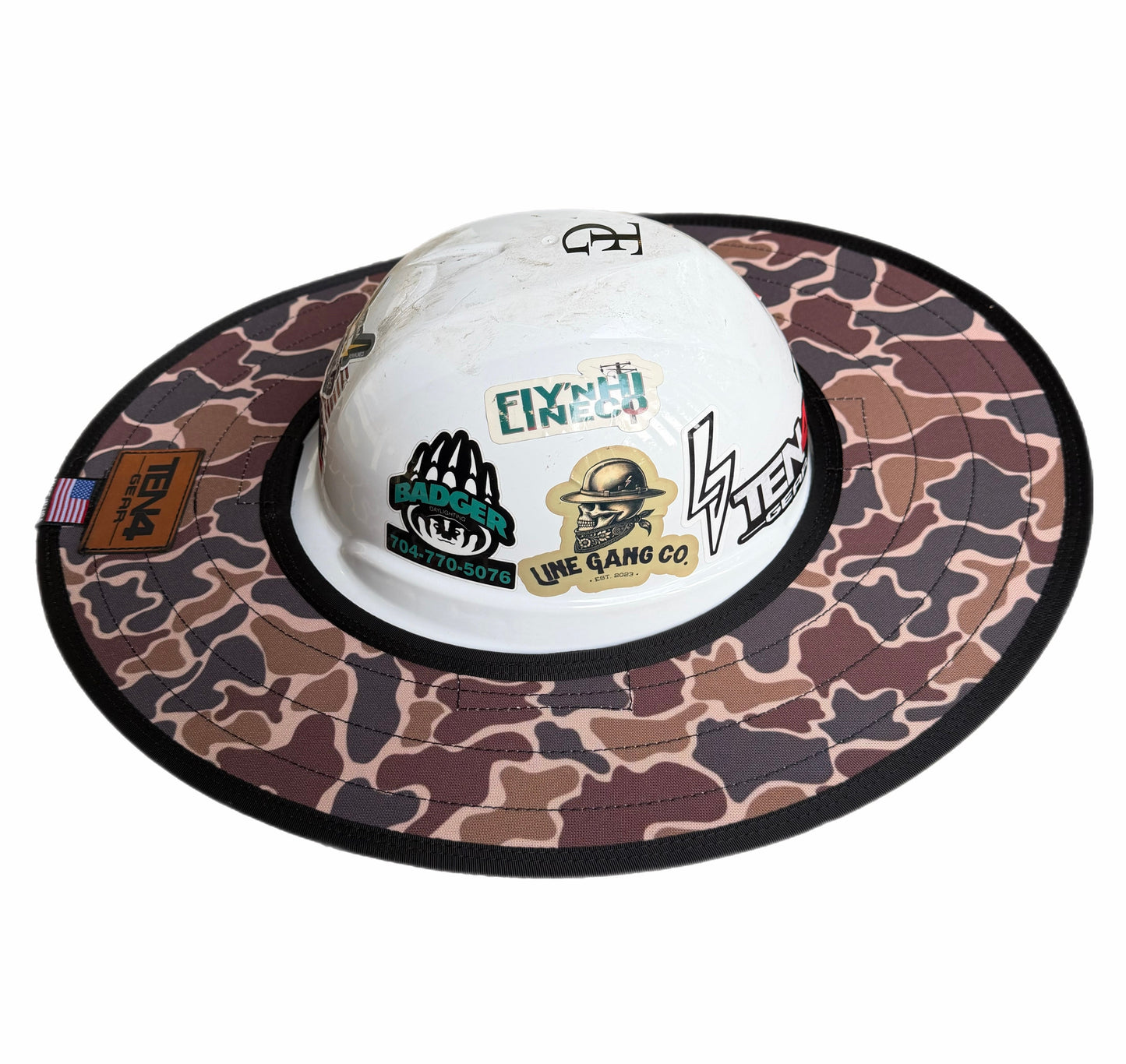 Duck Camo - Hard Hat Sun Shade Visor