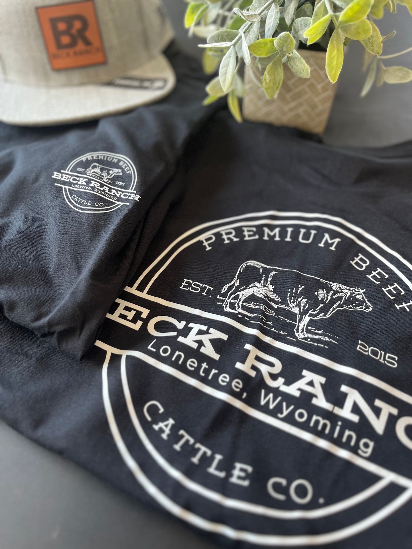 Beck Ranch "Beef"  Logo T-Shirt