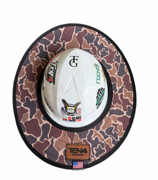 Duck Camo - Hard Hat Sun Shade Visor