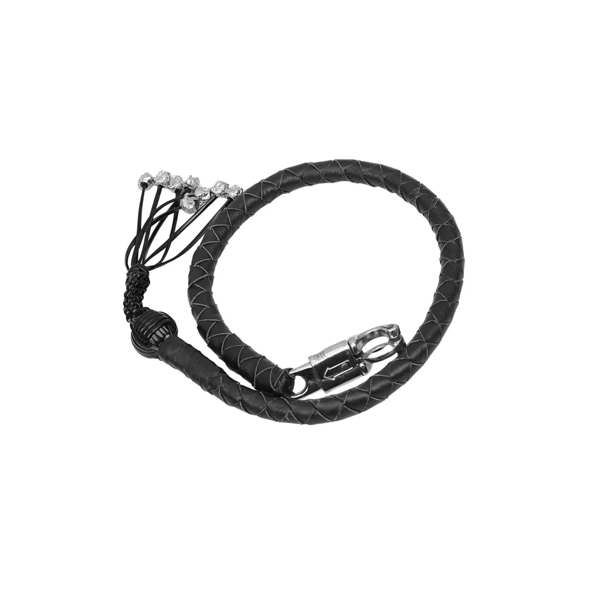 GBW213 MOTORCYCLE GET-BACK WHIP – BLACK