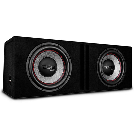 Dual 12" Loaded Subwoofer Ported Enclosure With GEN-X124D 900 Watts RMS