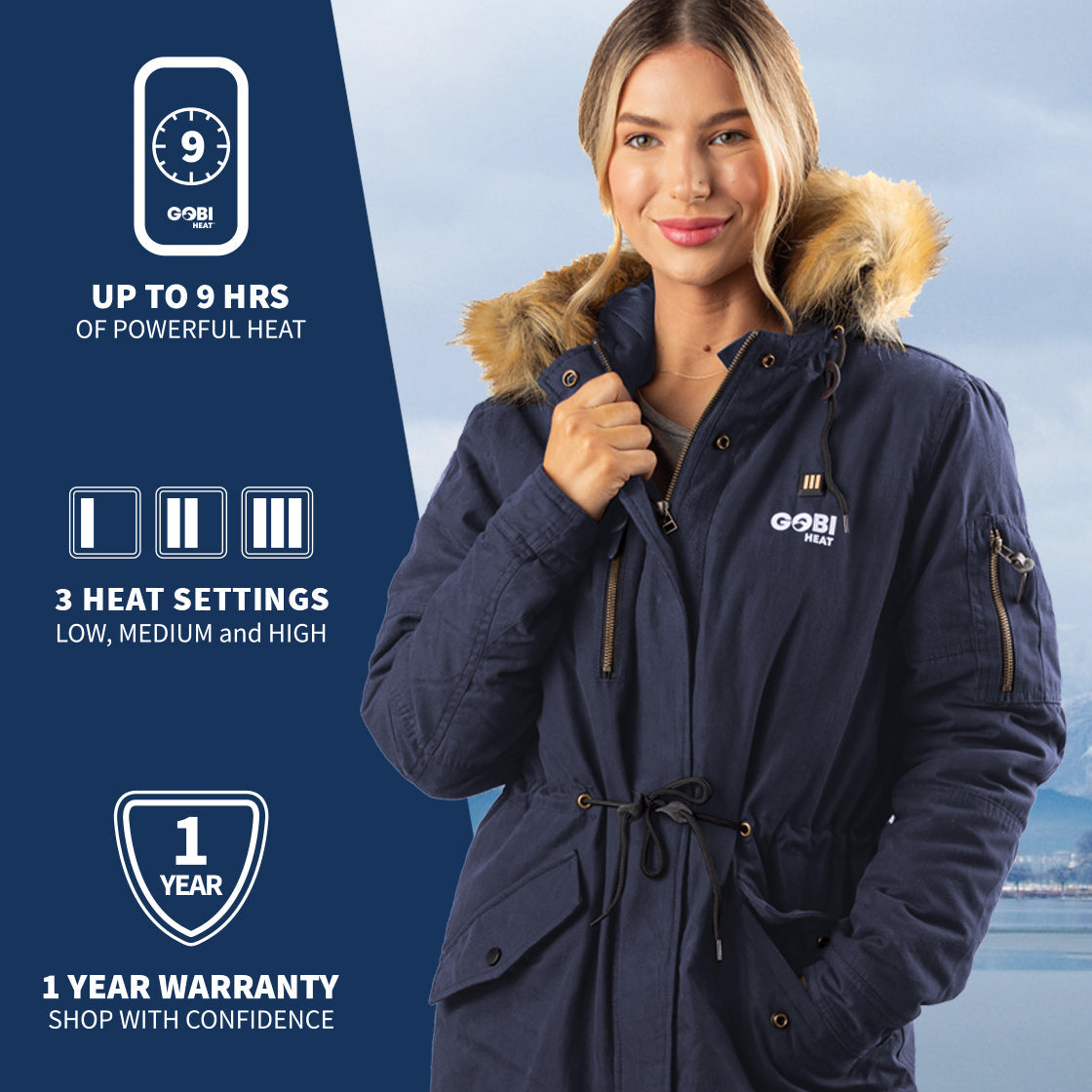 Terra Women's Heated Parka