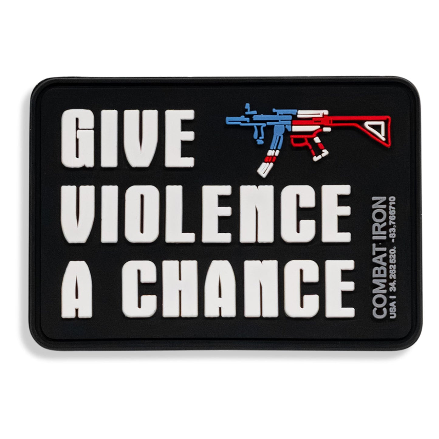 Give Violence A Chance PVC Patch