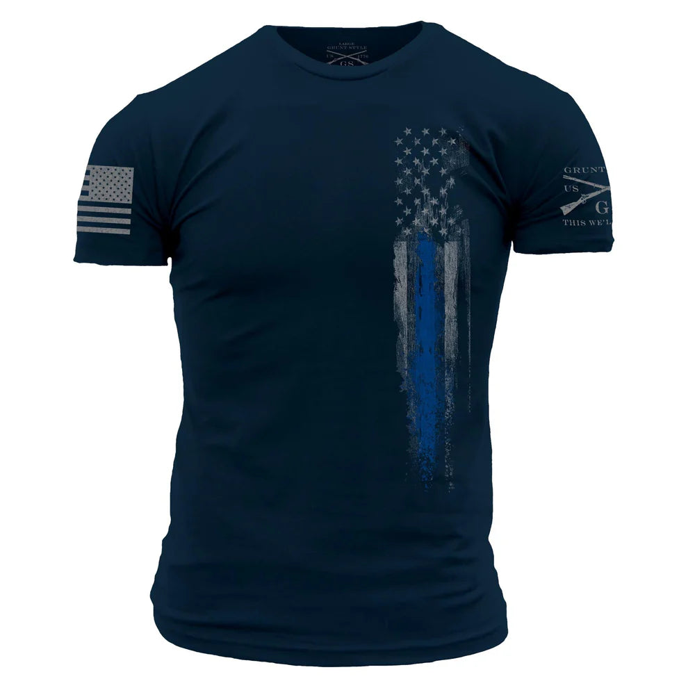 Grunt Style - Blue Line Flag