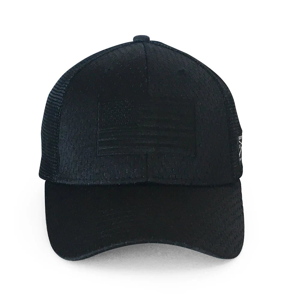 Grunt Style Blackout Flag Stretch Fit Hat