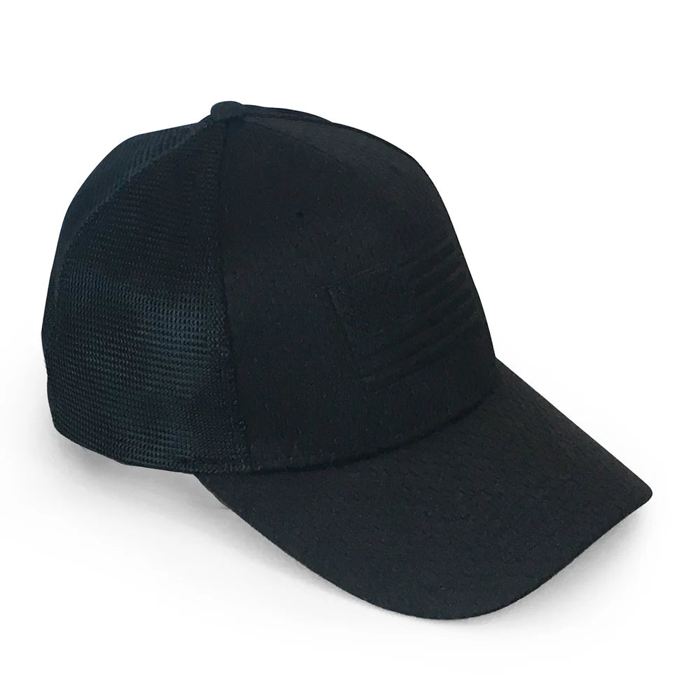 Grunt Style Blackout Flag Stretch Fit Hat
