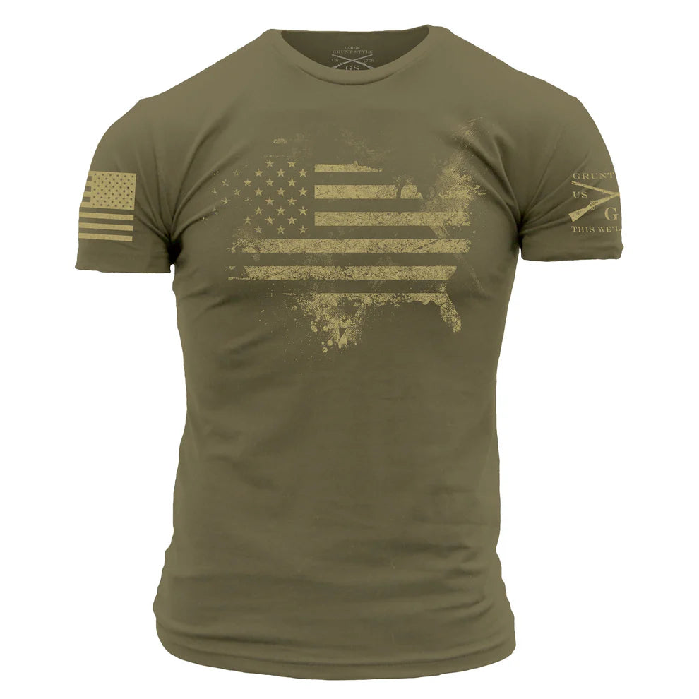 American Acid - Military Green