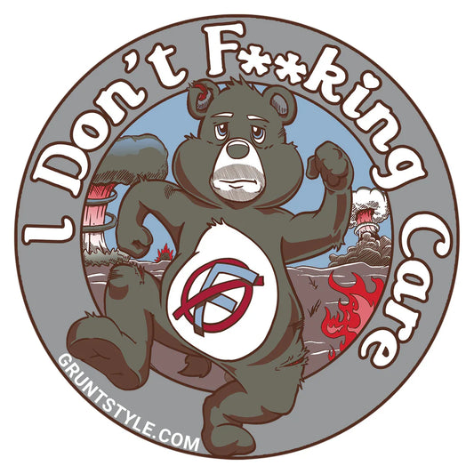 Grunt Style - I Don't F*cking Care Patch