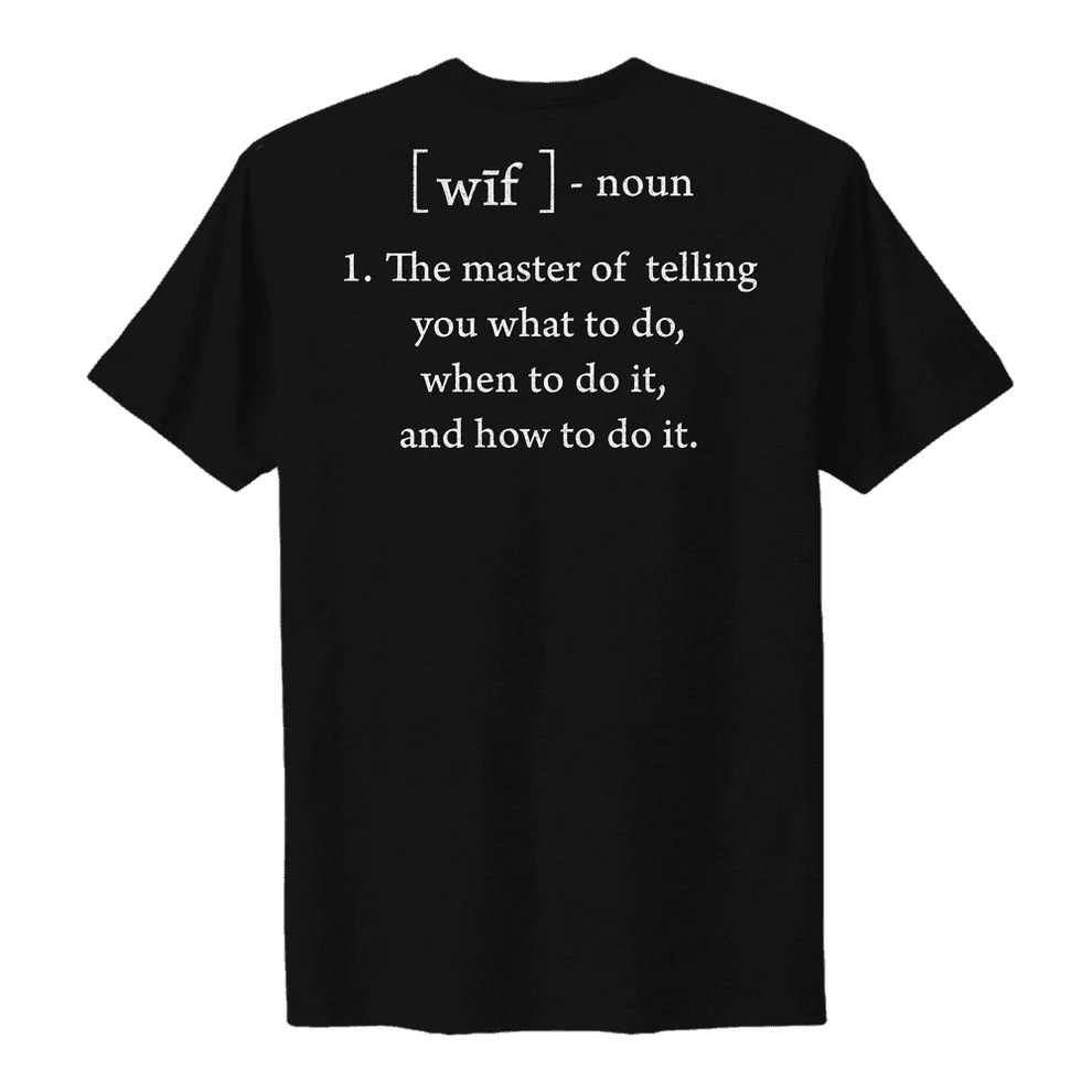 Grunt Style - Women's Wife Defined Boyfriend Fit T-Shirt - Black