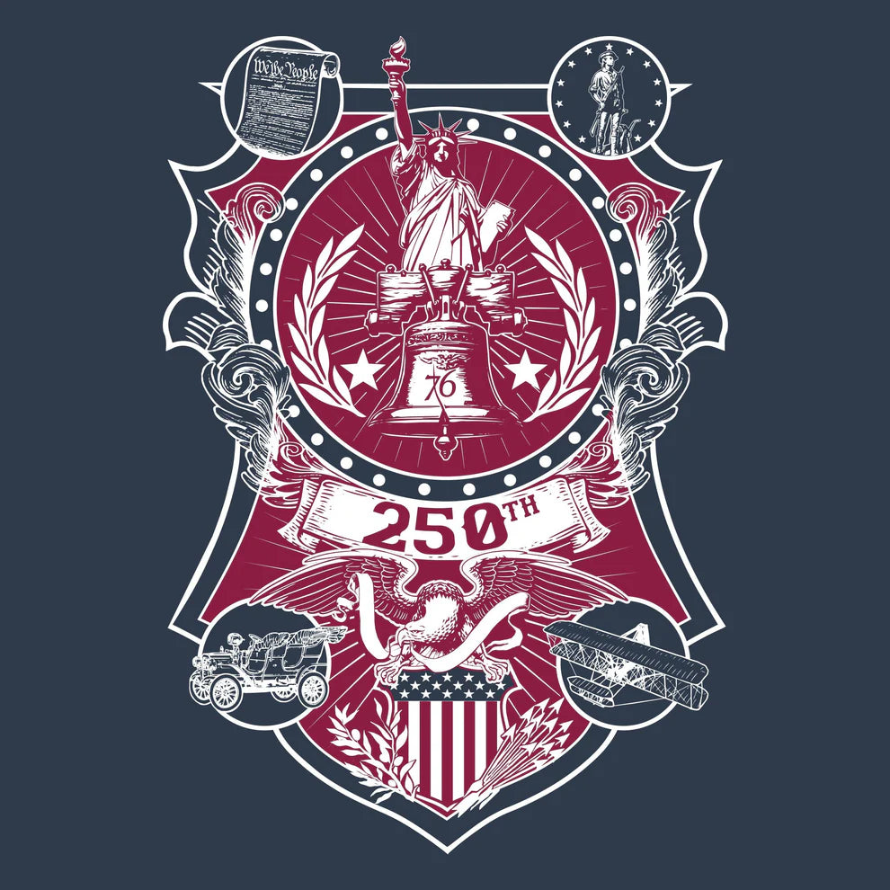 250th Commemorative T-Shirt - Midnight Navy