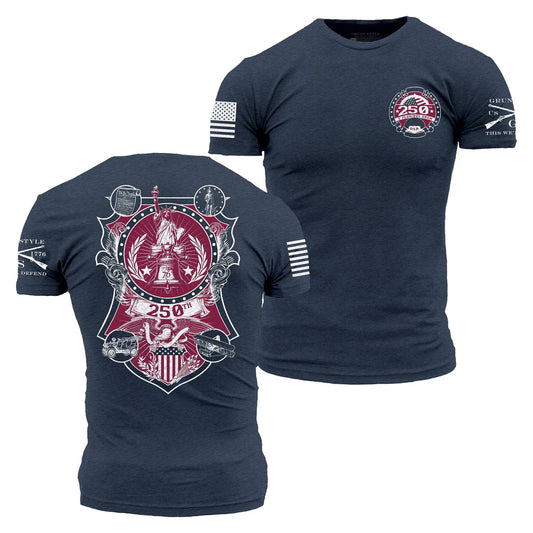 Grunt Style - 250th Commemorative T-Shirt - Midnight Navy