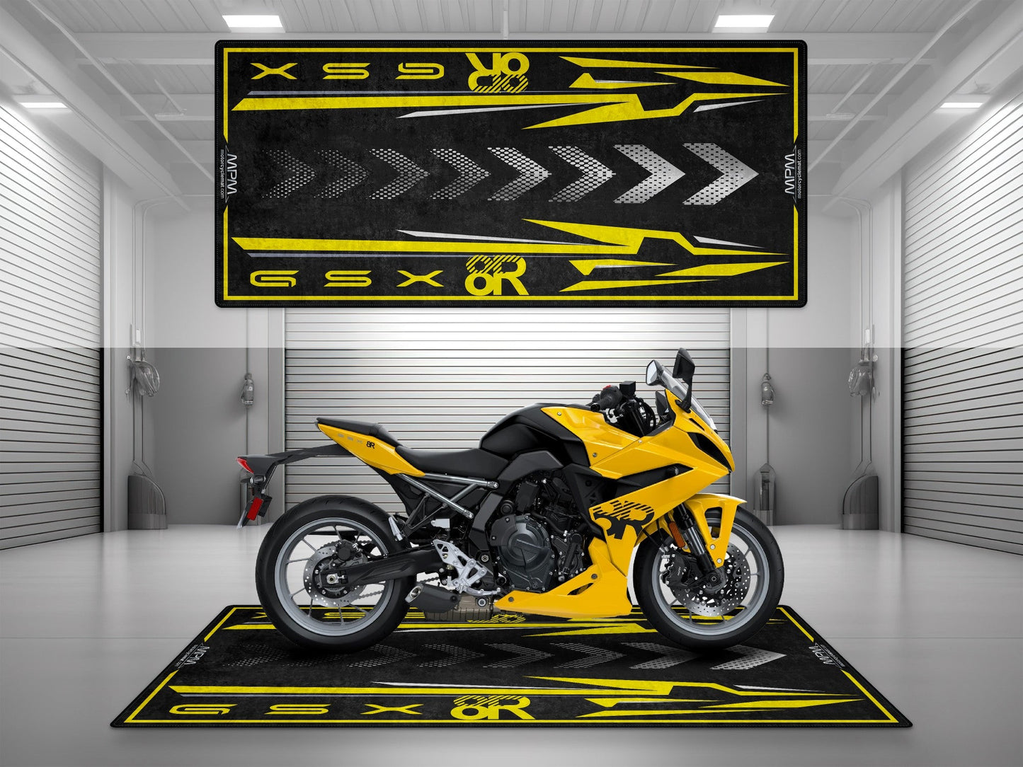 MPM Motorcycle Mat for Suzuki GSX-8R Motorcycle - MM4139