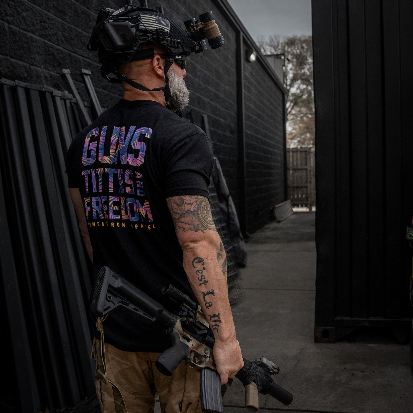Guns, Titties And Freedom Men's T-Shirt