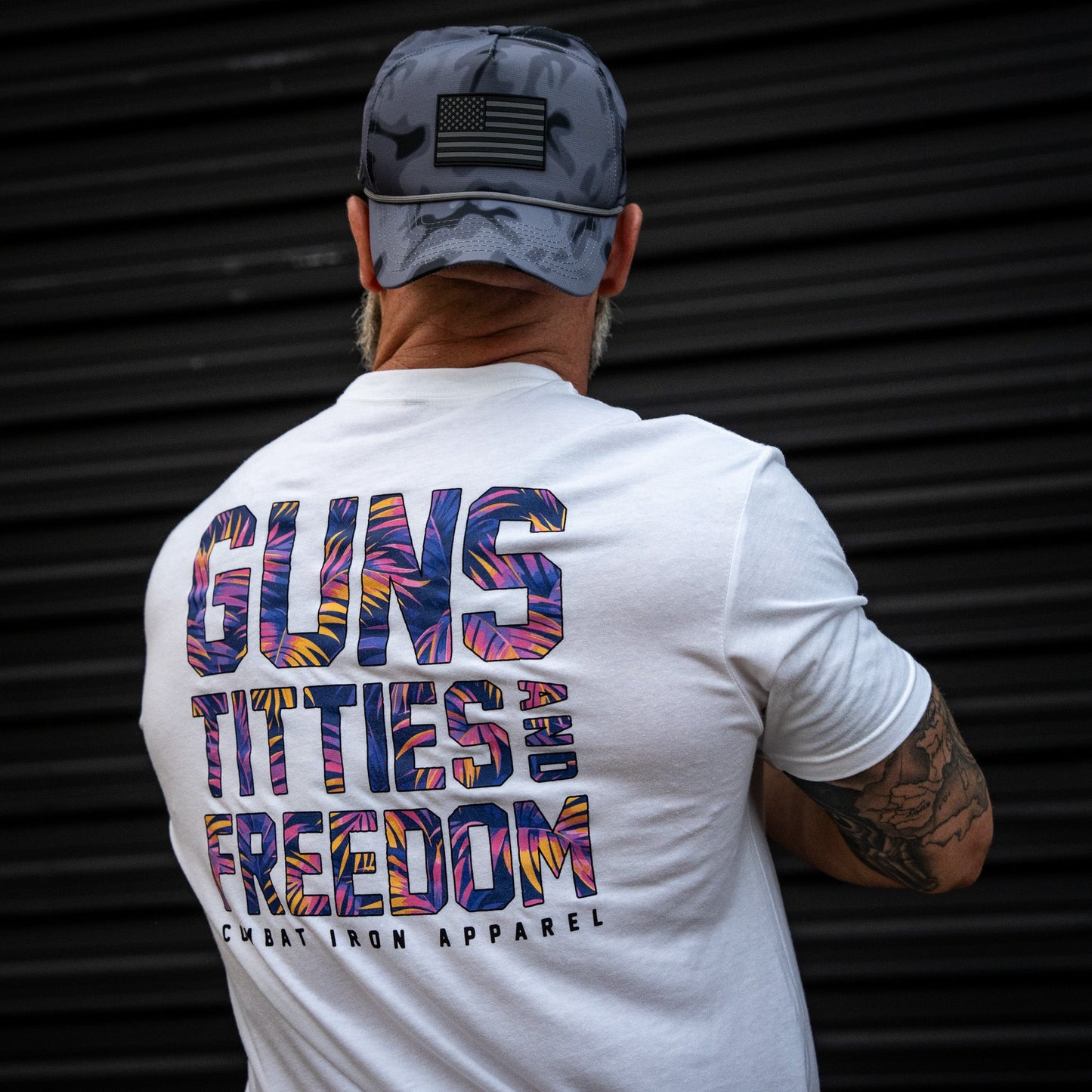 Guns, Titties And Freedom Men's T-Shirt