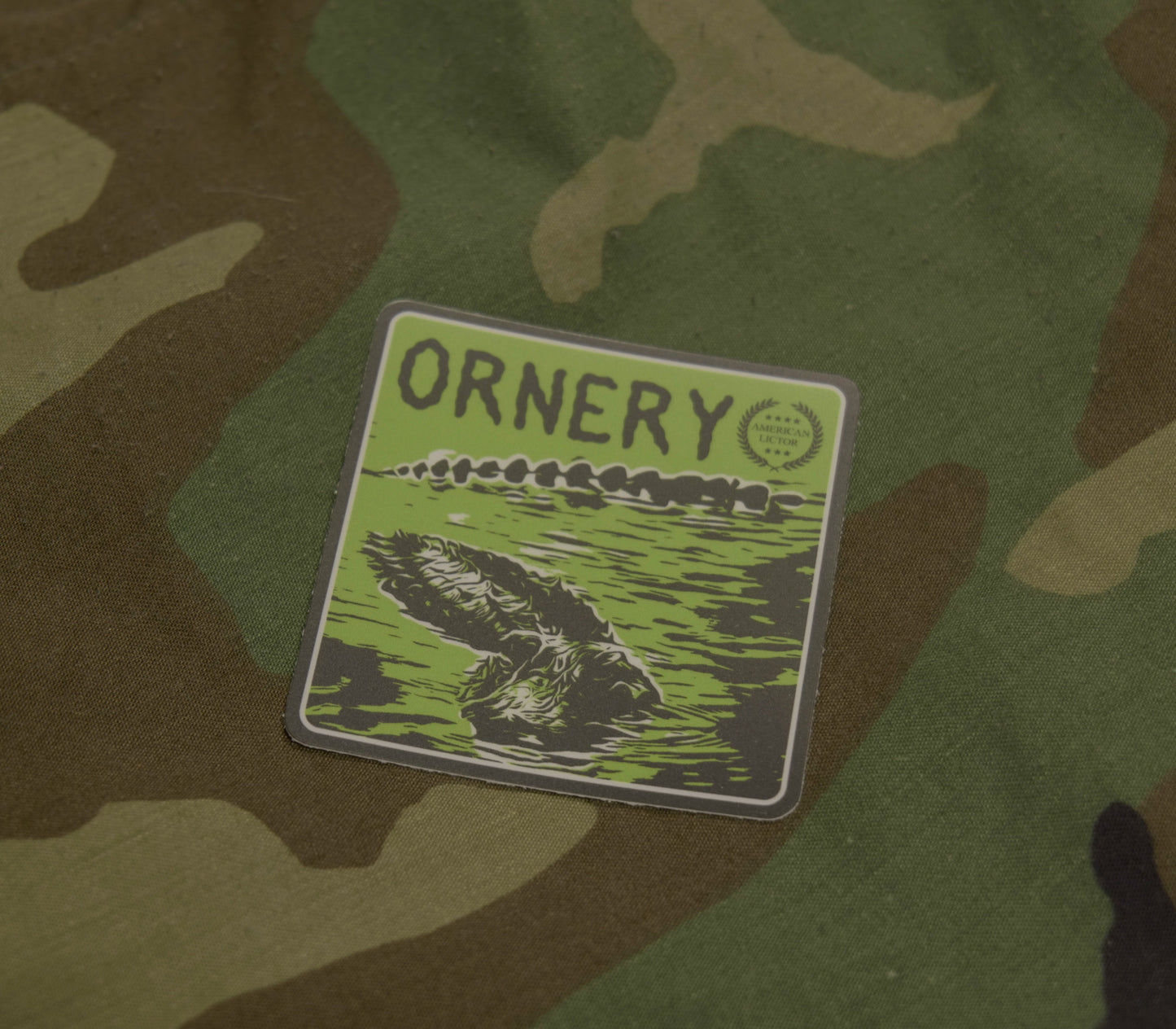 Sticker: Alligator - Ornery