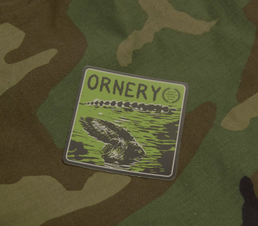Sticker: Alligator - Ornery