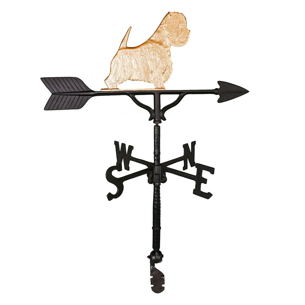 West Highland Terrier 32" Weathervane | Patriot Forged in the USA