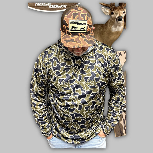 Nose Down Dry Fit Hoodie
