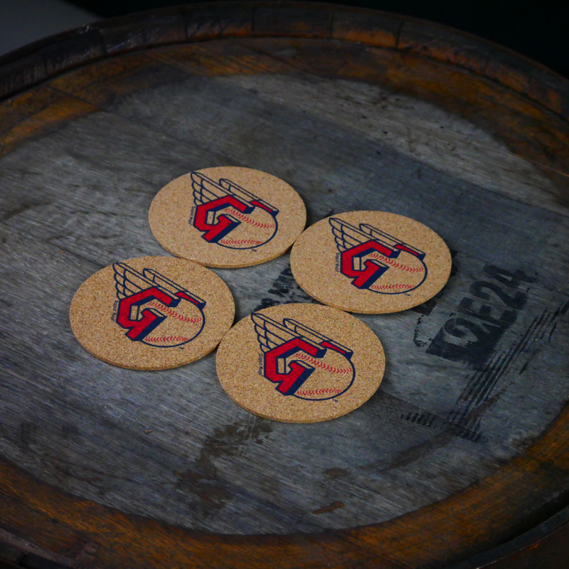Cleveland Guardians Dugout Mugs® | Cork Coasters