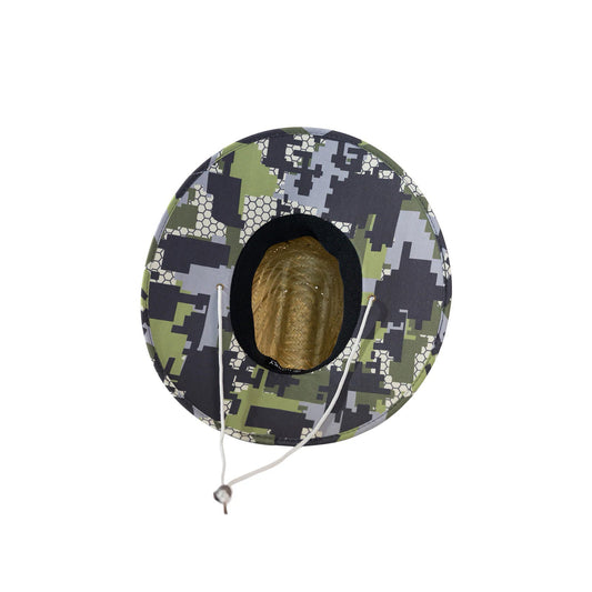 Digital Camo Straw Hat