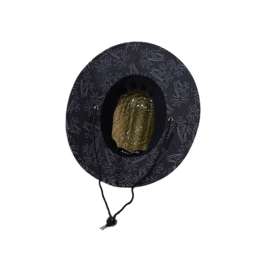 Toddler Dark Palms Straw Hat