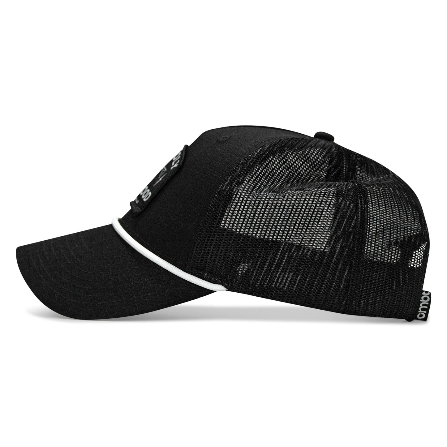 Half Hood. Half Holy Patch Rope Snapback Hat