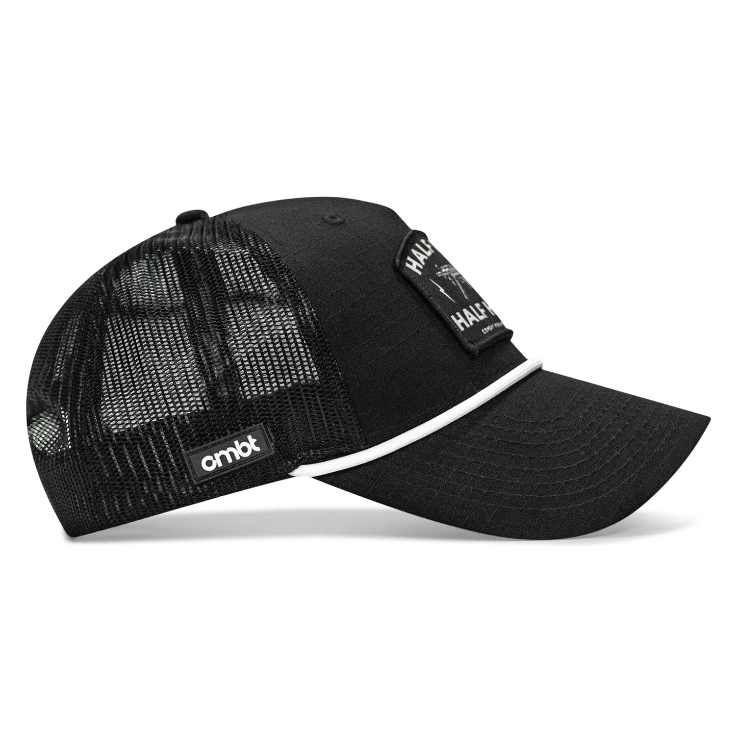 Half Hood. Half Holy Patch Rope Snapback Hat