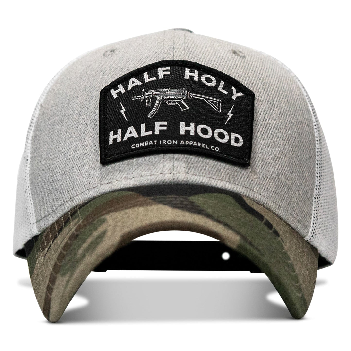 Half Holy. Half Hood Patch Original Ripstop Snapback Hat