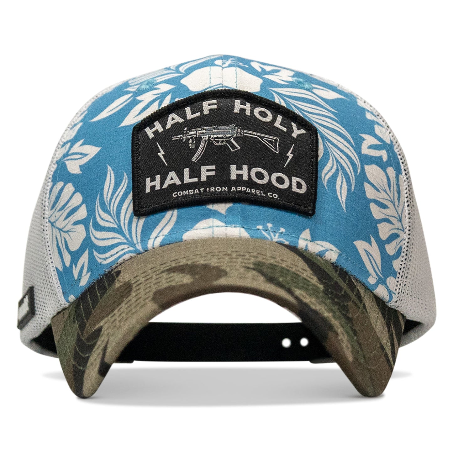 Half Holy. Half Hood Patch Original Ripstop Snapback Hat