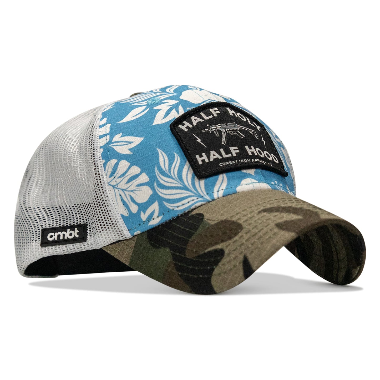 Half Holy. Half Hood Patch Original Ripstop Snapback Hat