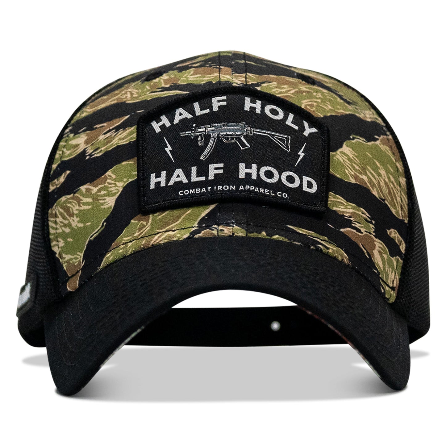 Half Holy. Half Hood Patch Original Ripstop Snapback Hat